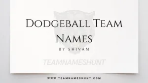 Dodgeball Team Names