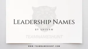 Leadership Names